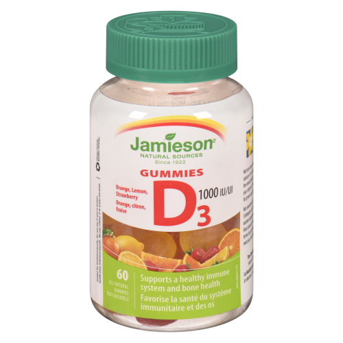 Vitamin D3 1000iu Gummies 60 's