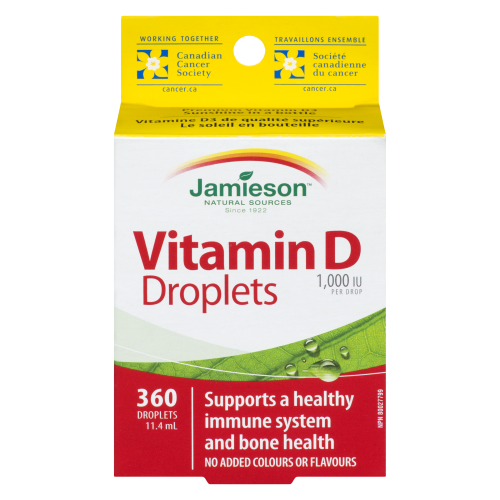 Vitamin D Droplets 1000iu 360 Drops