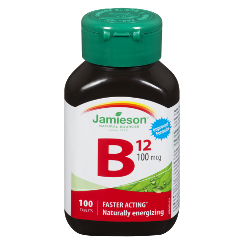 Vitamin B12 100 Tablets Jamieson