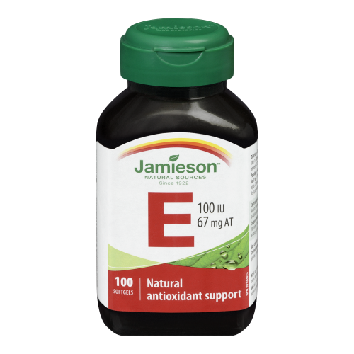 Vitamin E Softgel 100iu 100's Jamieson